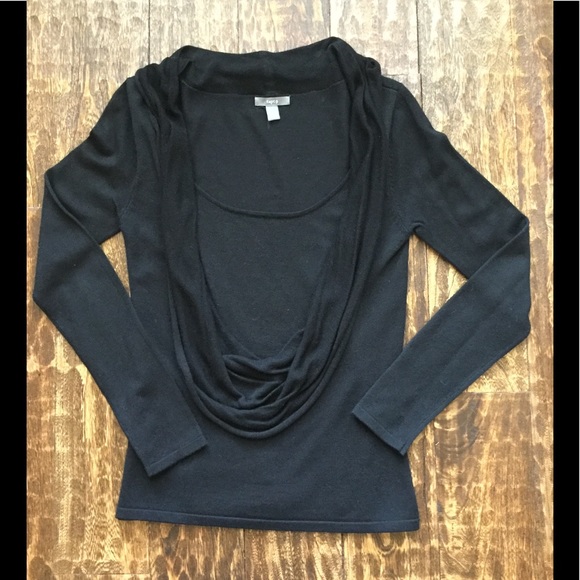 Apt. 9 Sweaters - Apt. 9 Black Cowl Neck Sweater - Size M (EUC)